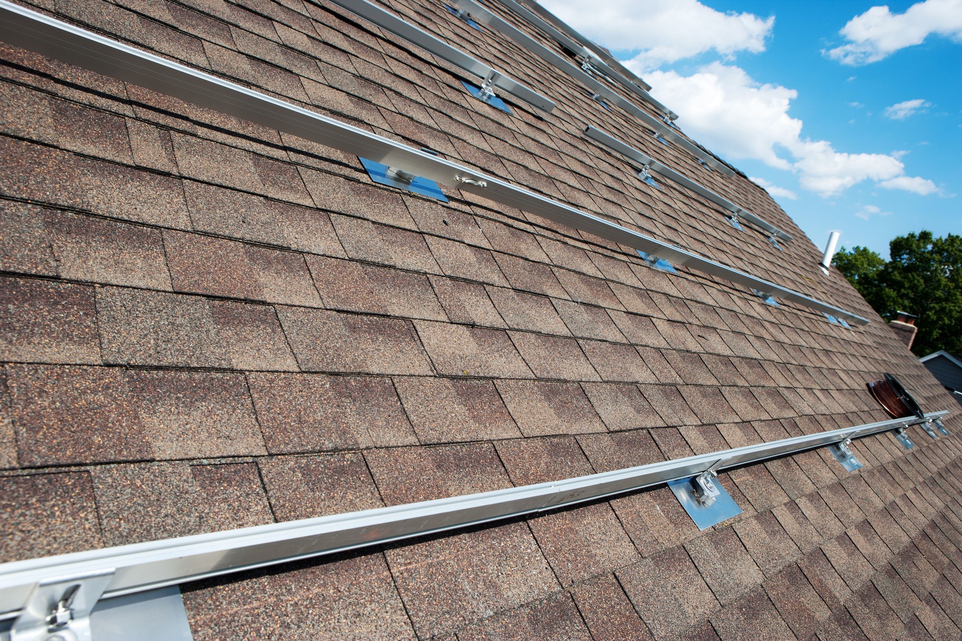Solar panel installation